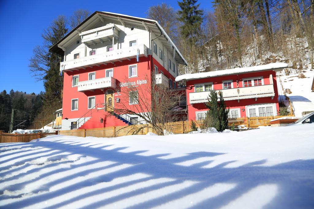 Gaestehaus Alpina Berchtesgaden Buitenkant foto